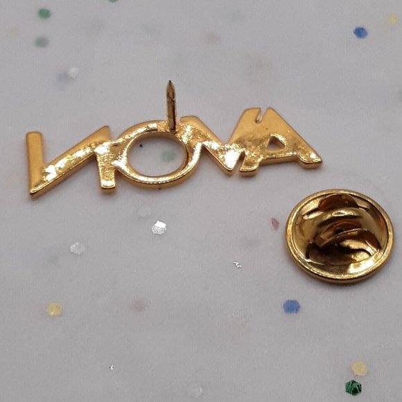 AVON Exclusive Representative Pin Brooch Pinback Clasp Block Letters - Picture 6 of 8